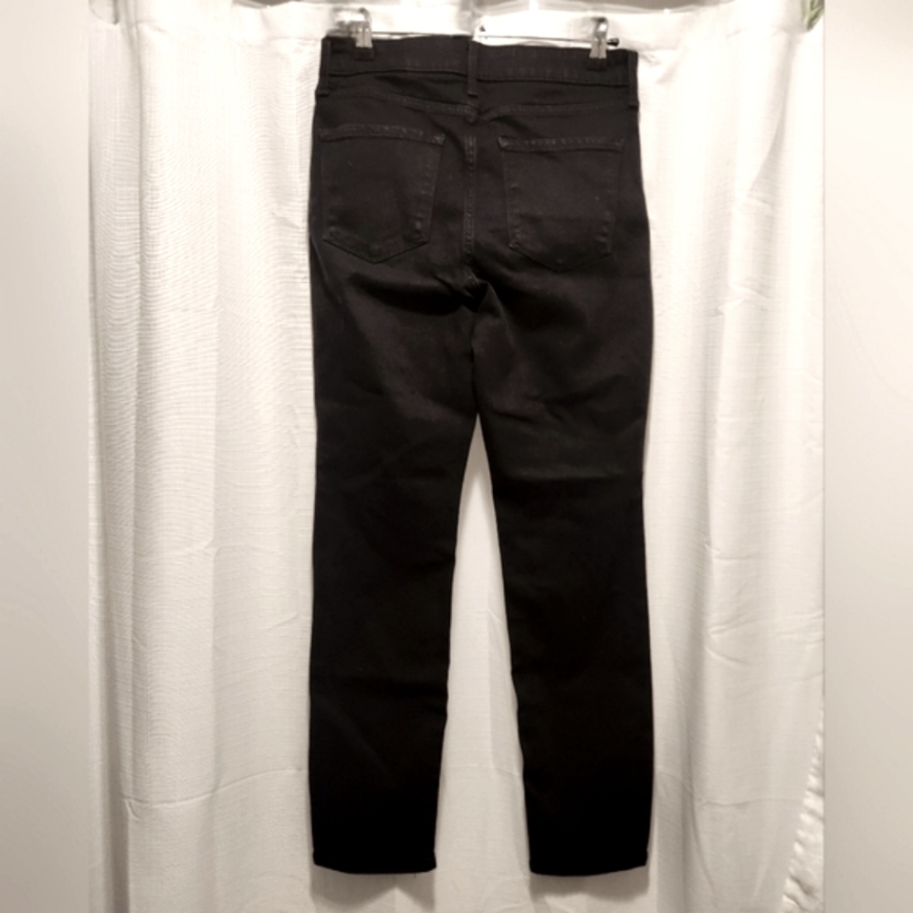 Old Navy Womens Black High Rise WOW Straight Jeans Size 8 - Picture 3 of 5